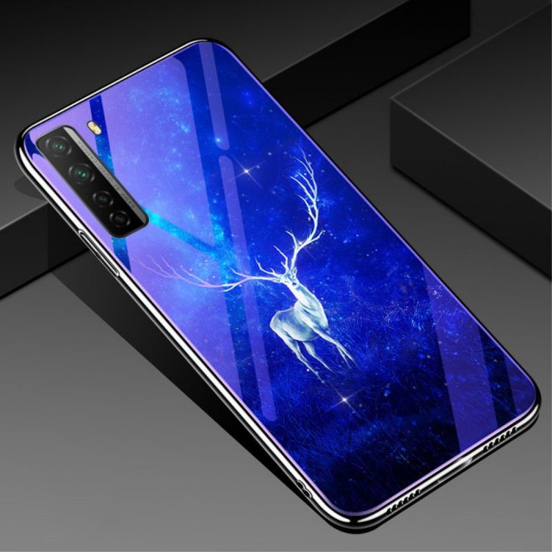 Coque Huawei P40 Lite 5g Verre Trempé Et Silicone Animal