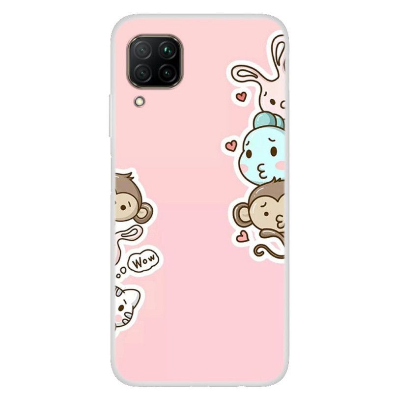 Coque Huawei P40 Lite Animaux Wow