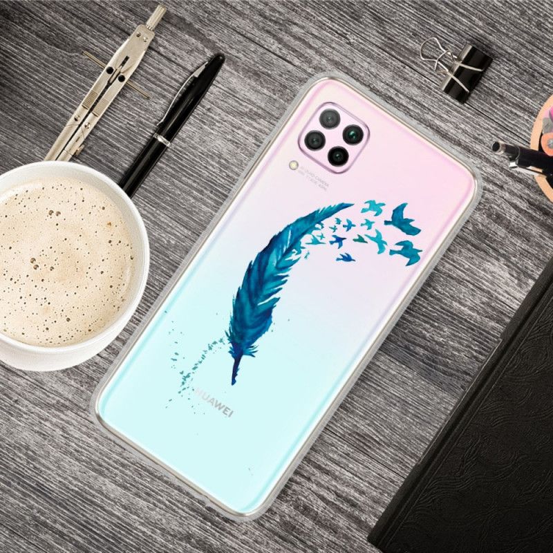 Coque Huawei P40 Lite Belle Plume