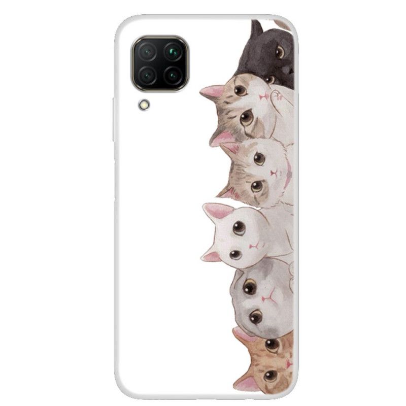 Coque Huawei P40 Lite Chats À L'écoute