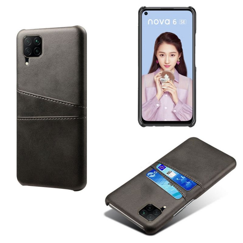 Coque Huawei P40 Lite Double Porte Cartes Ksq