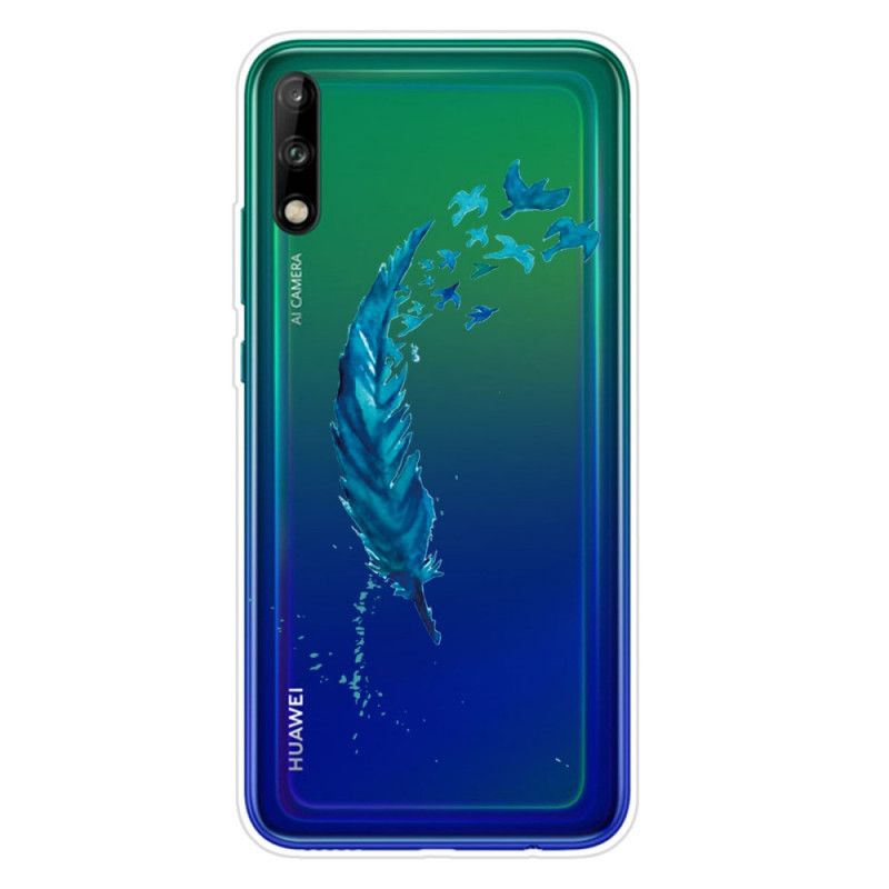 Coque Huawei P40 Lite E / Y7p Belle Plume