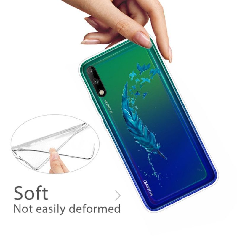 Coque Huawei P40 Lite E / Y7p Belle Plume