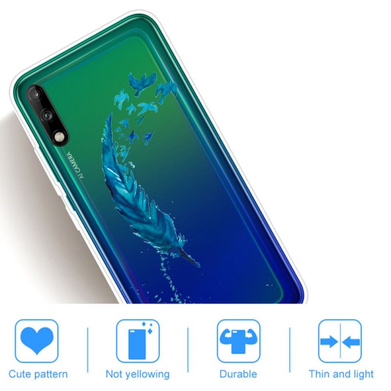 Coque Huawei P40 Lite E / Y7p Belle Plume