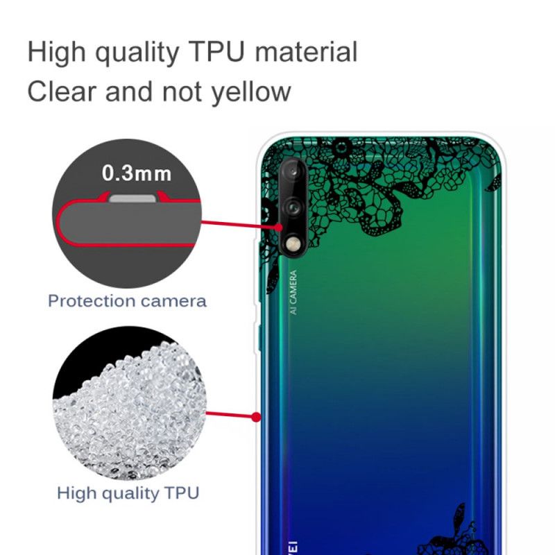 Coque Huawei P40 Lite E / Y7p Dentelle Fine