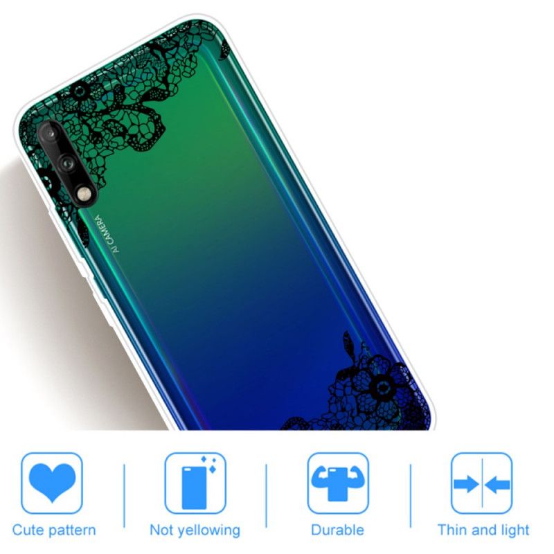 Coque Huawei P40 Lite E / Y7p Dentelle Fine