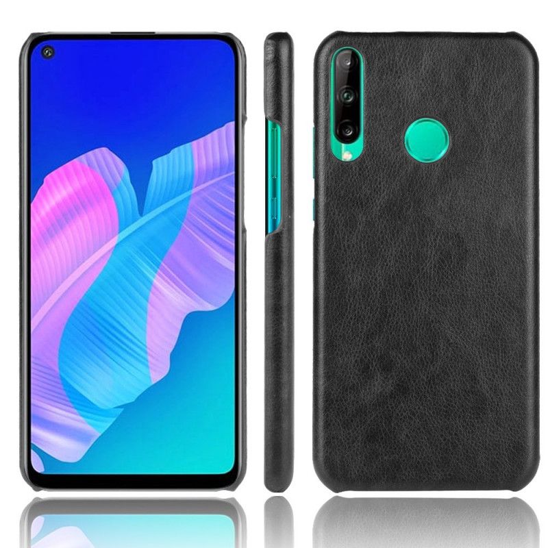 Coque Huawei P40 Lite E / Y7p Effet Cuir Litchi Performance