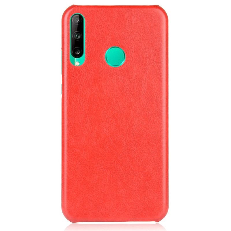 Coque Huawei P40 Lite E / Y7p Effet Cuir Litchi Performance