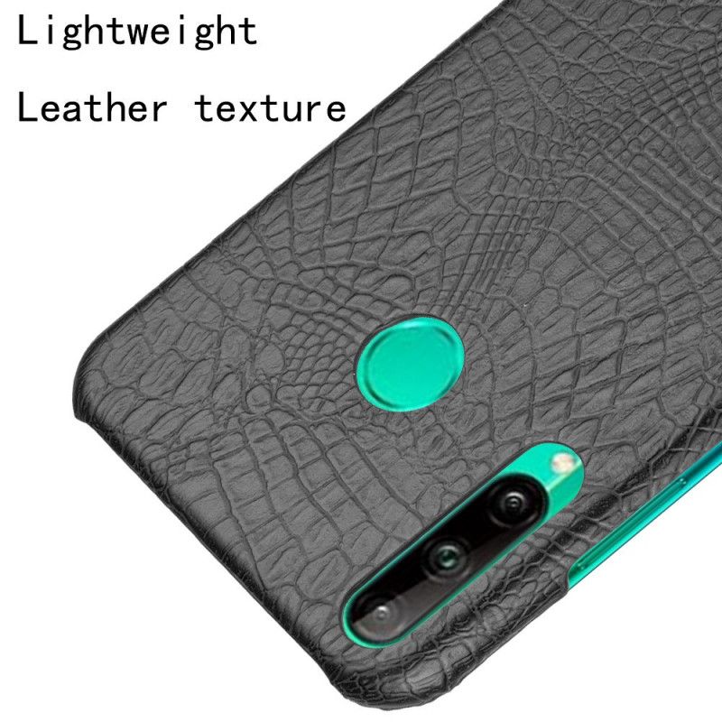 Coque Huawei P40 Lite E / Y7p Effet Peau De Crocodile