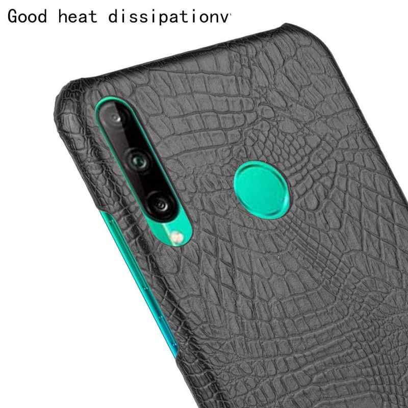 Coque Huawei P40 Lite E / Y7p Effet Peau De Crocodile