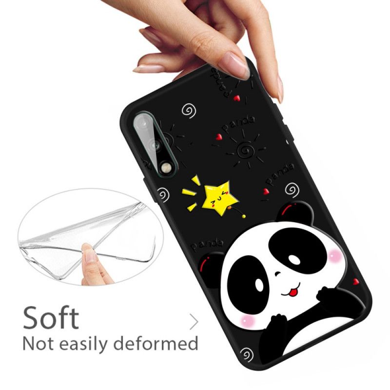 Coque Huawei P40 Lite E / Y7p Étoile Panda