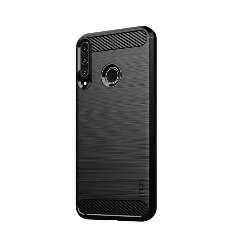 Coque Huawei P40 Lite E / Y7p Fibre Carbone Brossée Mofi