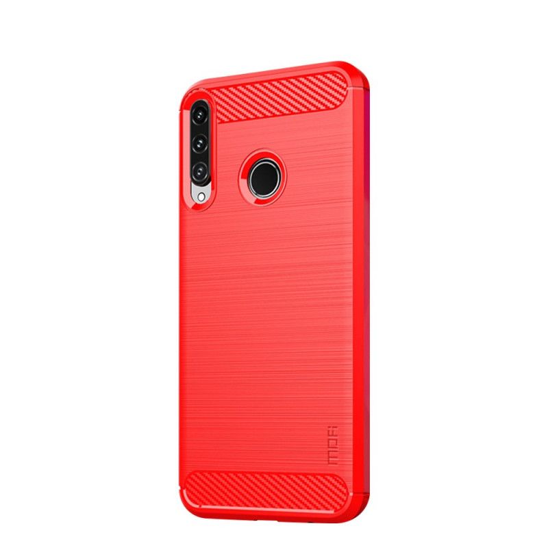 Coque Huawei P40 Lite E / Y7p Fibre Carbone Brossée Mofi