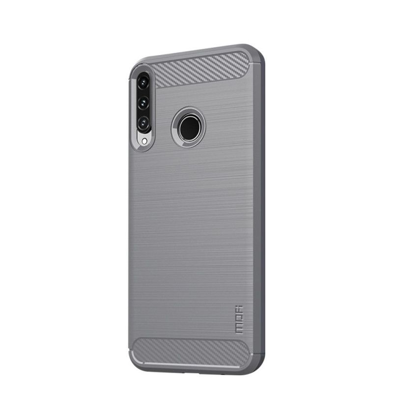 Coque Huawei P40 Lite E / Y7p Fibre Carbone Brossée Mofi