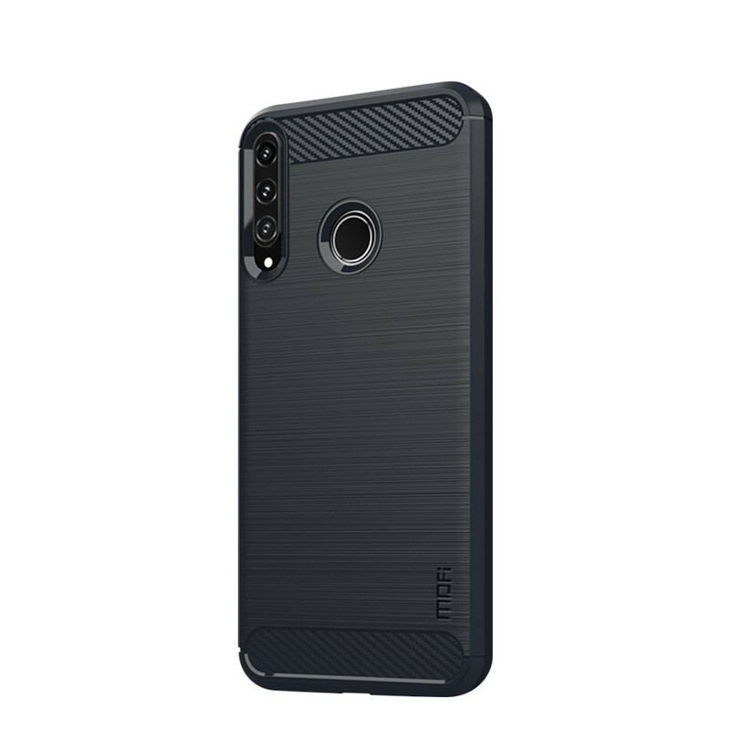 Coque Huawei P40 Lite E / Y7p Fibre Carbone Brossée MOFI