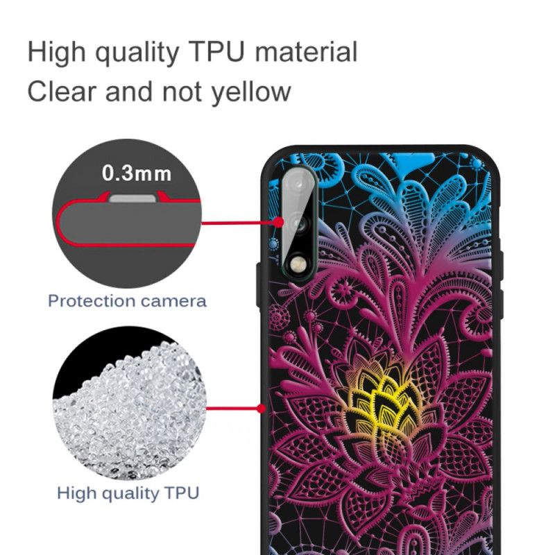 Coque Huawei P40 Lite E / Y7p Fleur Magistrale