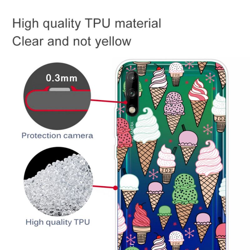 Coque Huawei P40 Lite E / Y7p Glaces À La Crème Colorées