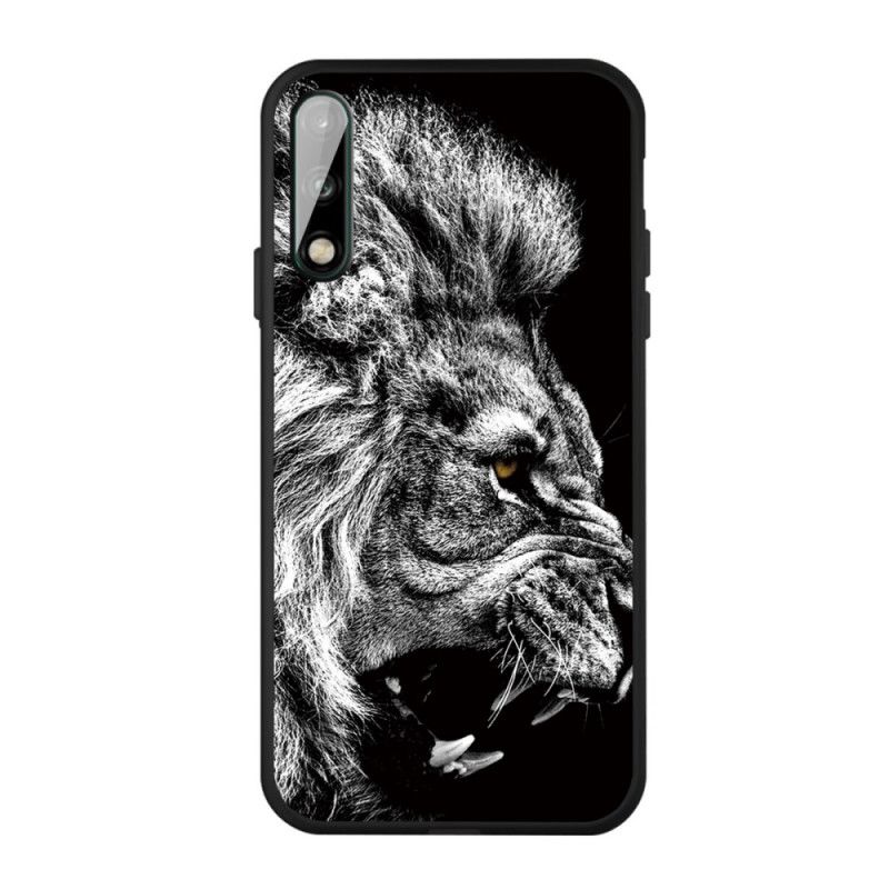 Coque Huawei P40 Lite E / Y7p Lion Féroce