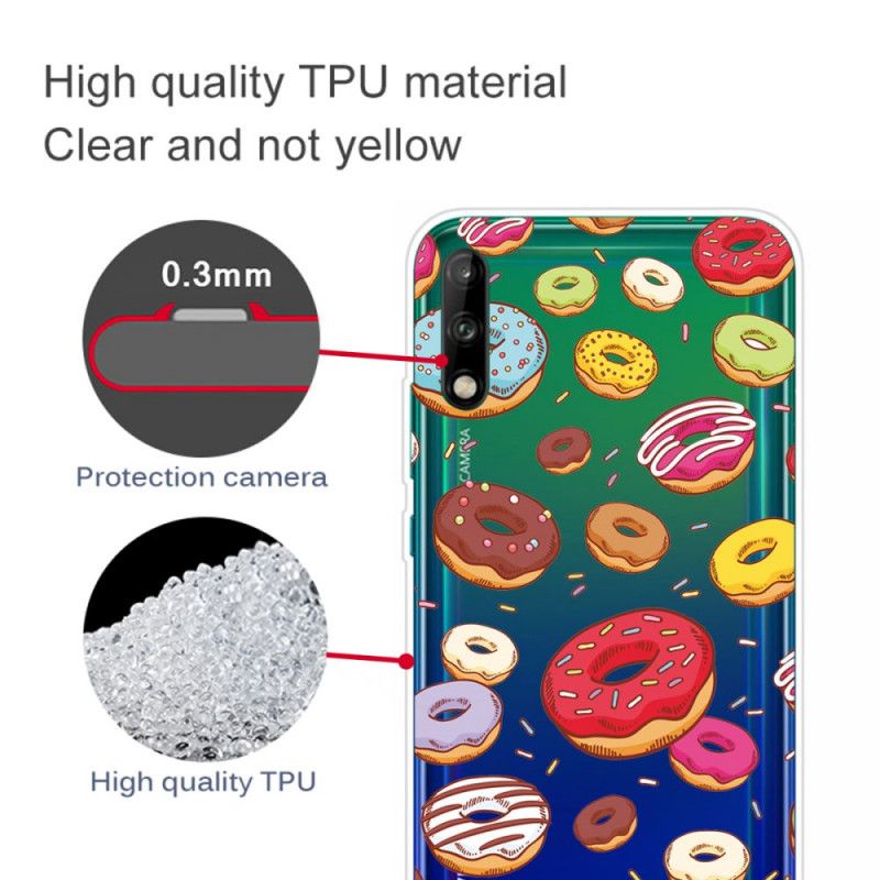 Coque Huawei P40 Lite E / Y7p Love Donuts