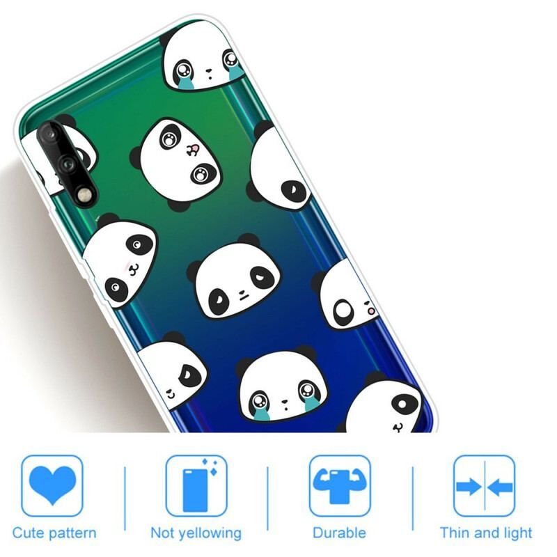 Coque Huawei P40 Lite E / Y7p Pandas Sentimentaux