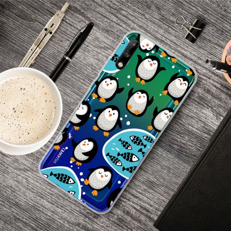 Coque Huawei P40 Lite E / Y7p Pingouins Et Poissons