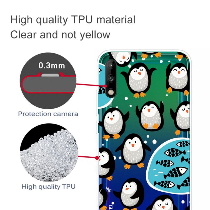 Coque Huawei P40 Lite E / Y7p Pingouins Et Poissons