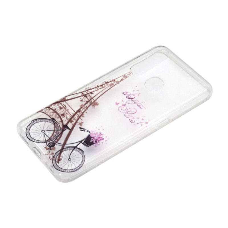 Coque Huawei P40 Lite E / Y7p Transparente Bonjour Paris