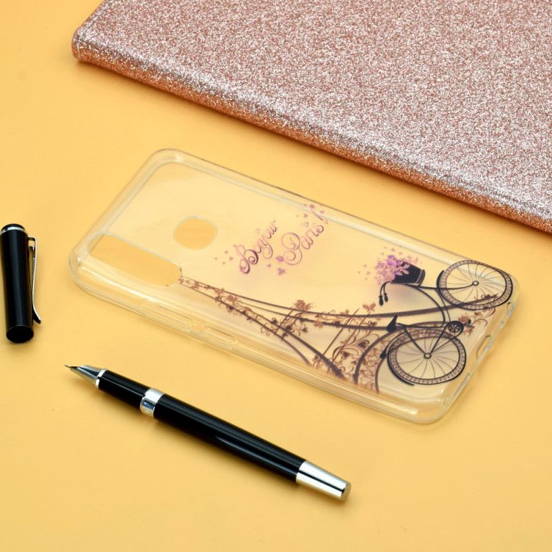 Coque Huawei P40 Lite E / Y7p Transparente Bonjour Paris