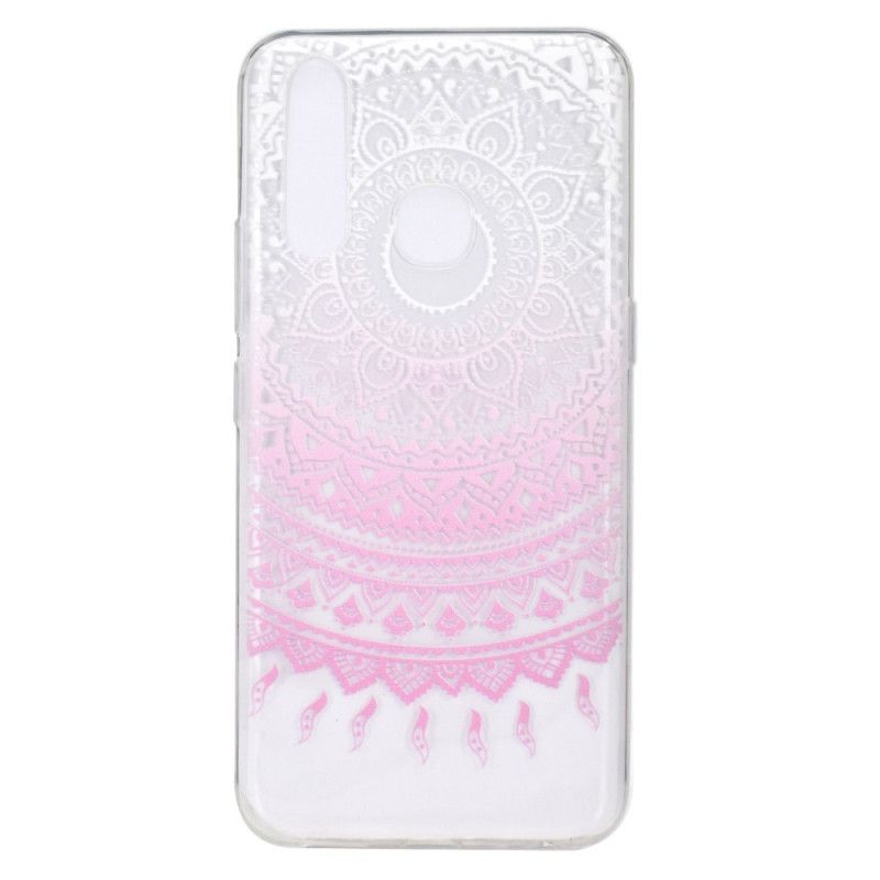 Coque Huawei P40 Lite E / Y7p Transparente Mandala Coloré