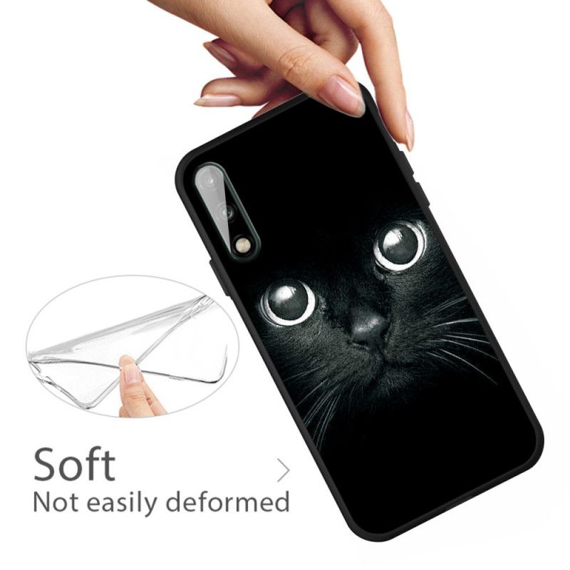 Coque Huawei P40 Lite E / Y7p Yeux De Chat