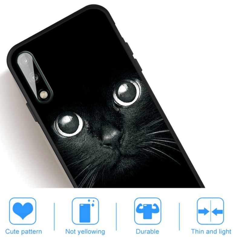 Coque Huawei P40 Lite E / Y7p Yeux De Chat