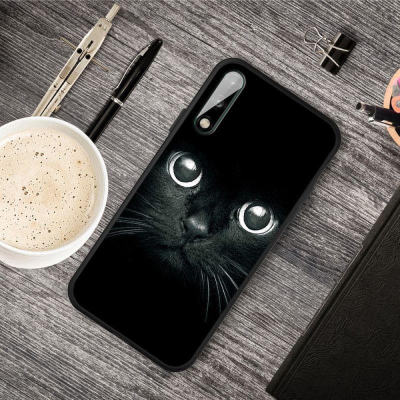 Coque Huawei P40 Lite E / Y7p Yeux De Chat