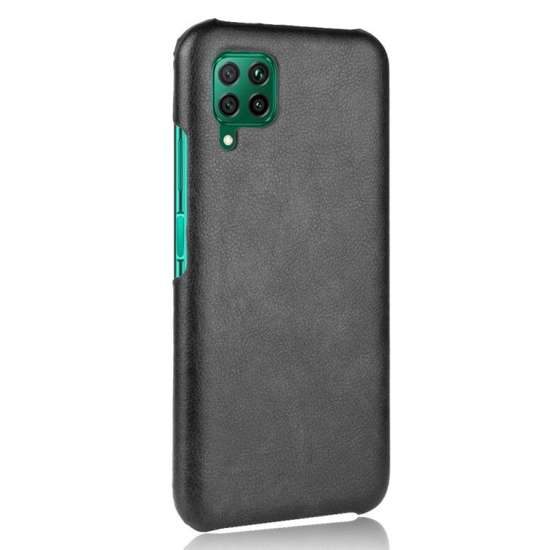 Coque Huawei P40 Lite Effet Cuir Litchi Performance