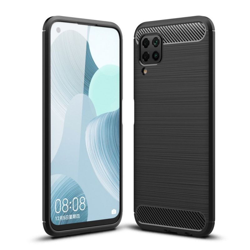 Coque Huawei P40 Lite Fibre Carbone Brossée