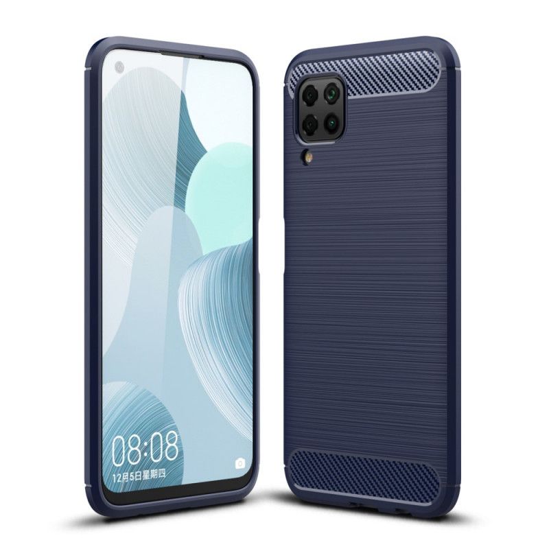 Coque Huawei P40 Lite Fibre Carbone Brossée