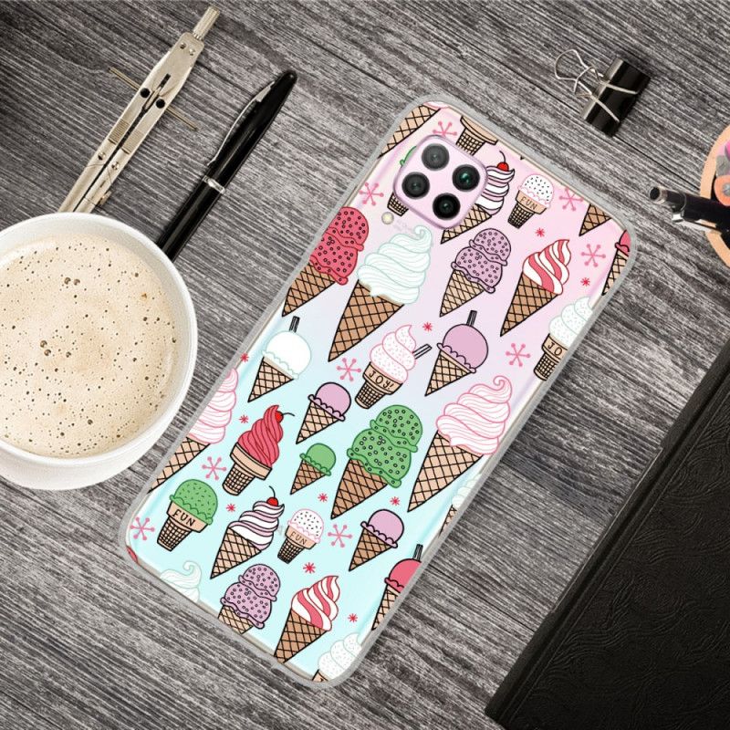 Coque Huawei P40 Lite Glaces À La Crème Colorées