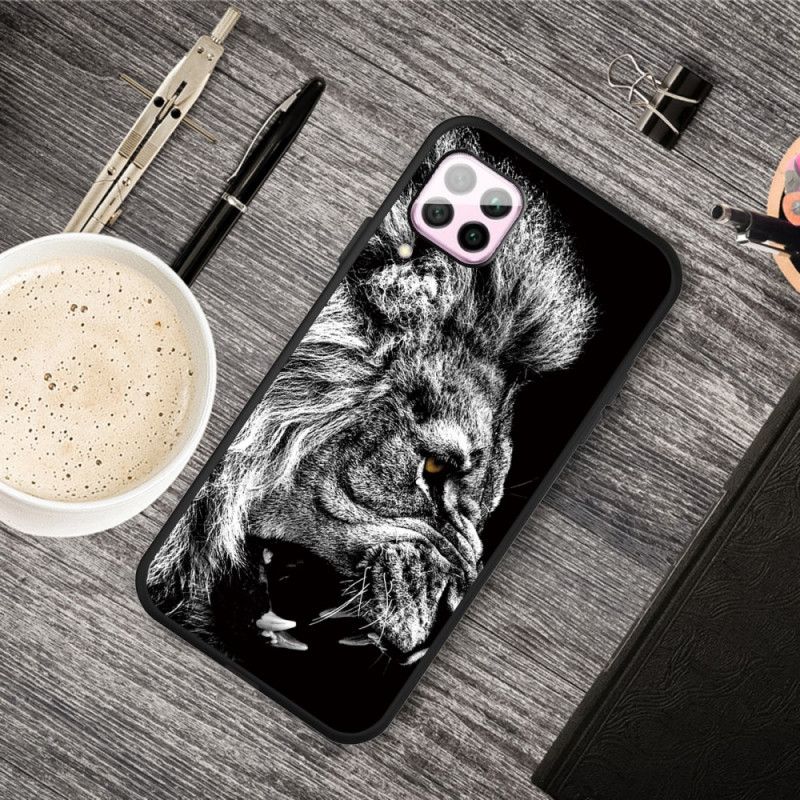 Coque Huawei P40 Lite Lion Féroce