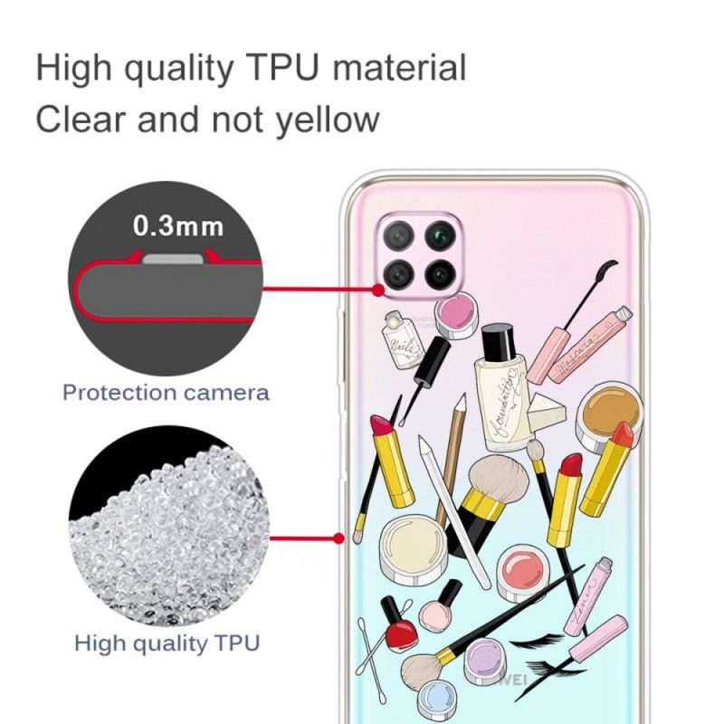 Coque Huawei P40 Lite Maquillage Top