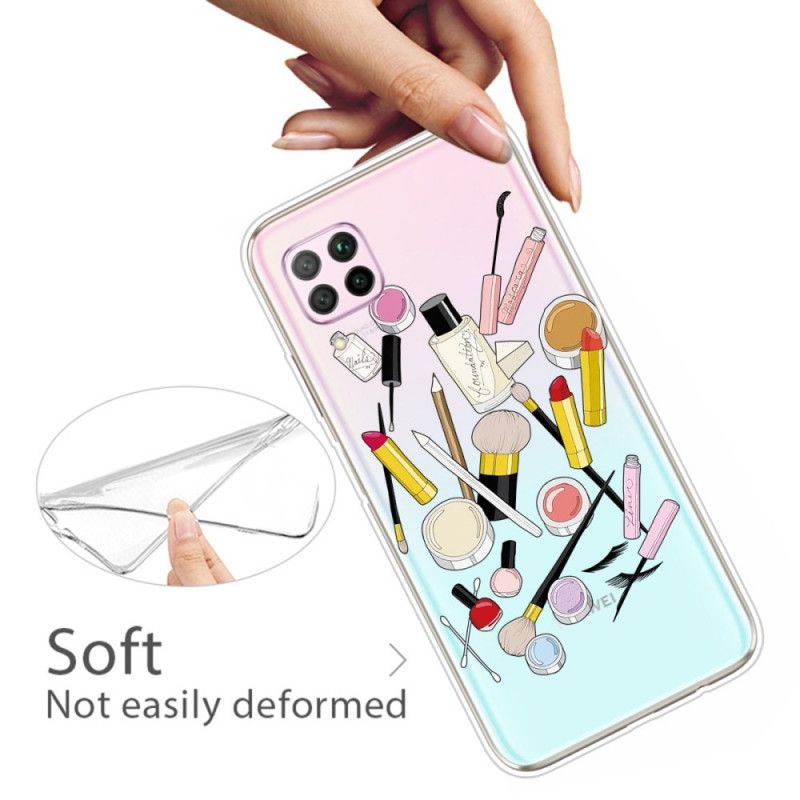 Coque Huawei P40 Lite Maquillage Top