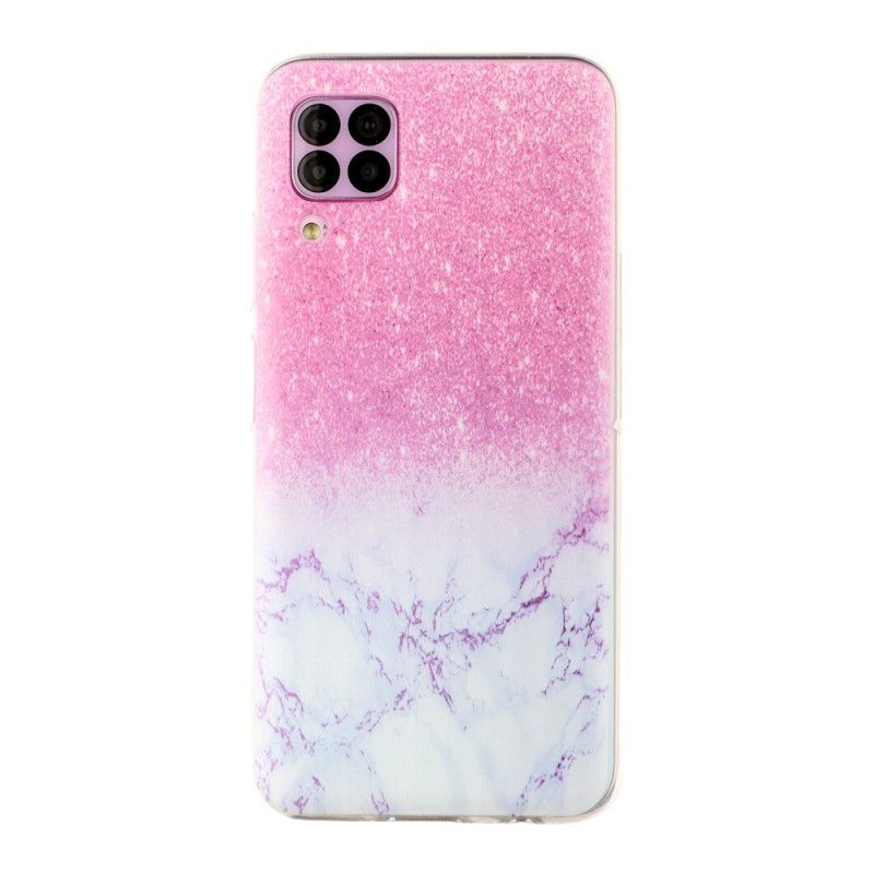 Coque Huawei P40 Lite Marbre