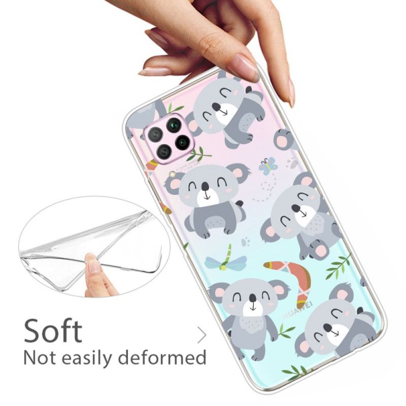 Coque Huawei P40 Lite Mignons Koalas