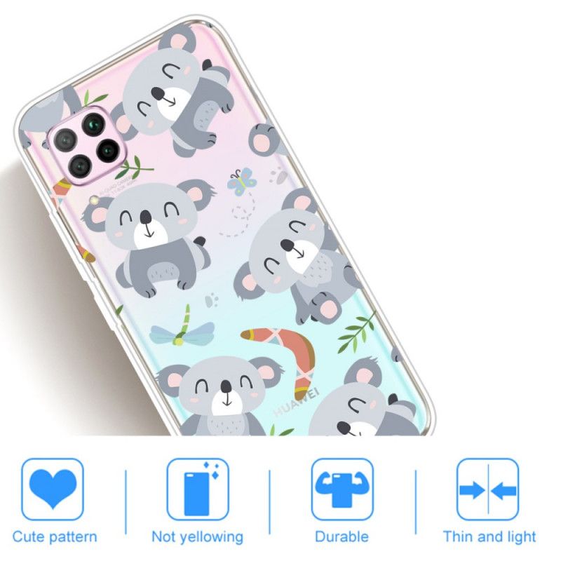 Coque Huawei P40 Lite Mignons Koalas