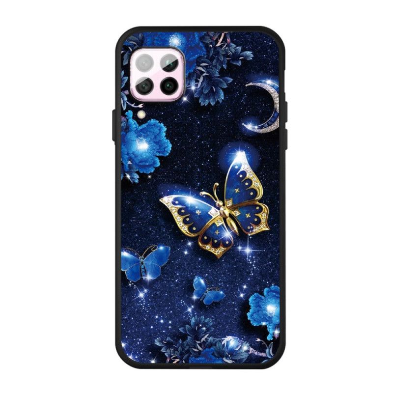 Coque Huawei P40 Lite Papillon D'or