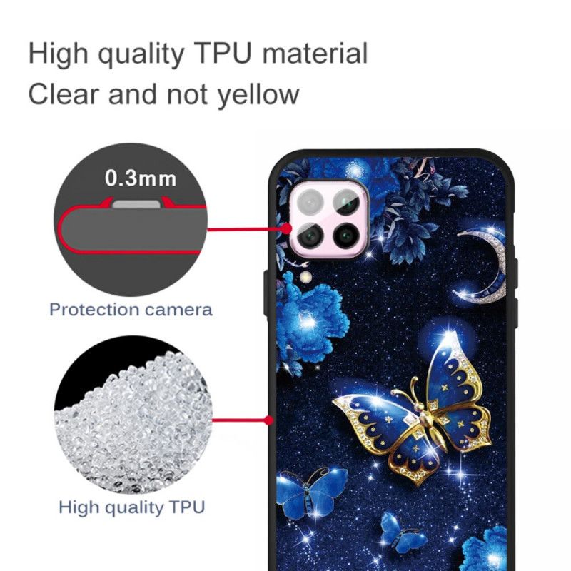 Coque Huawei P40 Lite Papillon D'or