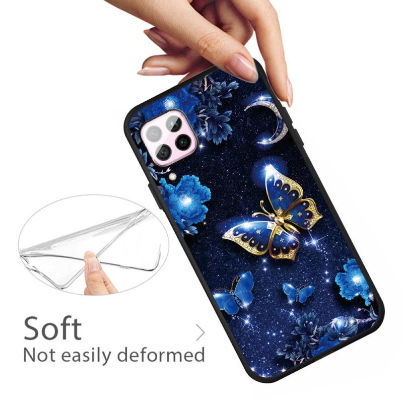 Coque Huawei P40 Lite Papillon D'or