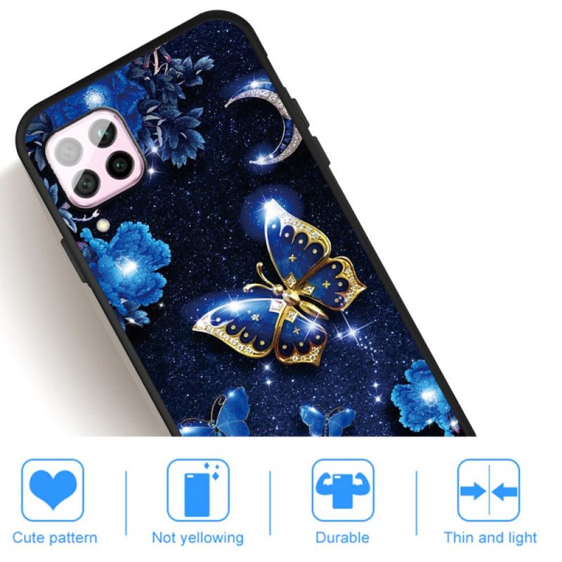 Coque Huawei P40 Lite Papillon D'or