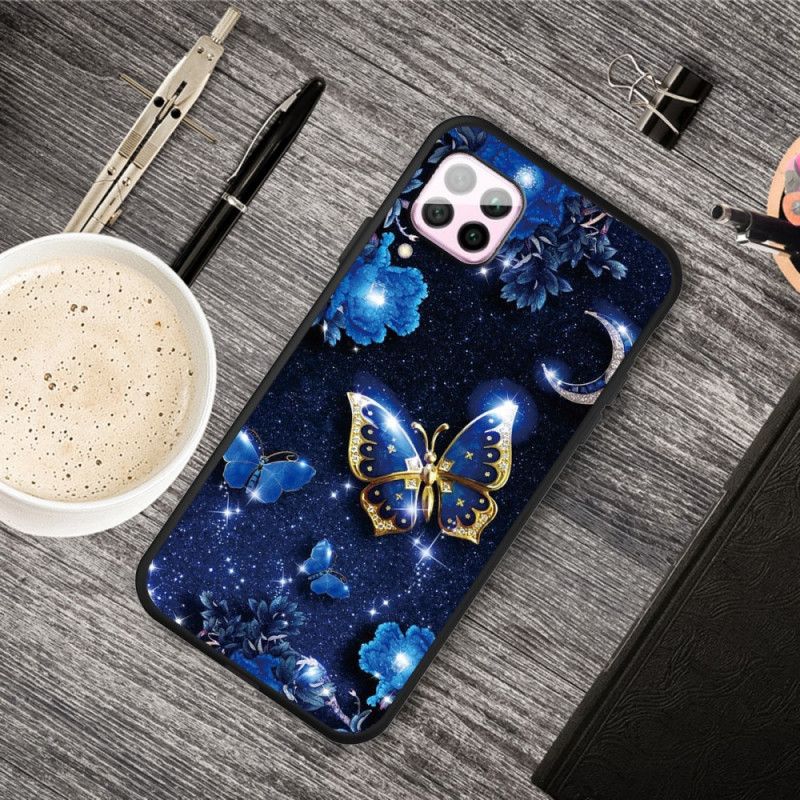 Coque Huawei P40 Lite Papillon D'or