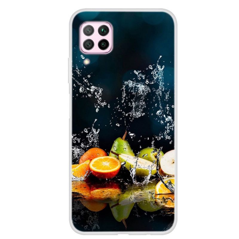 Coque Huawei P40 Lite Splash D'agrumes