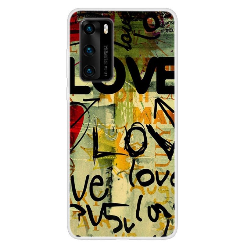 Coque Huawei P40 Love And Love