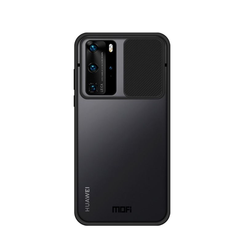 Coque Huawei P40 Pro Camshield Rebords Colorés Mofi